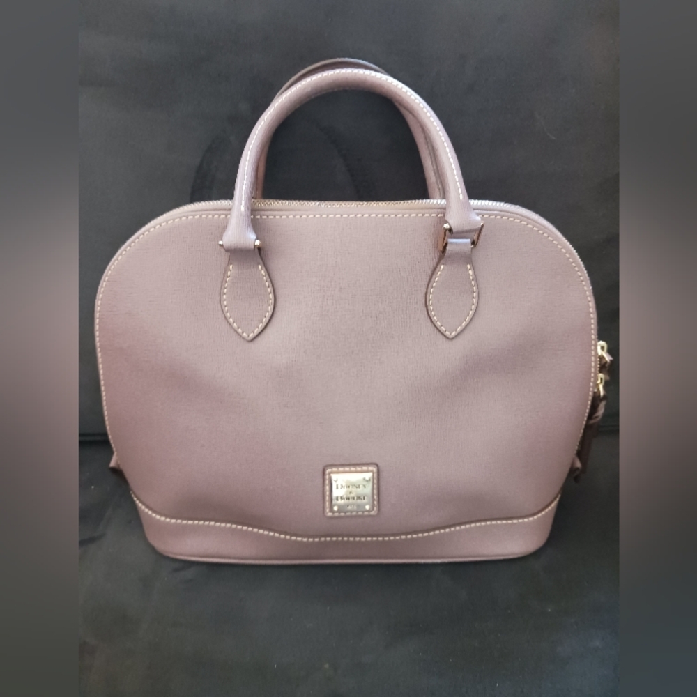 Dooney & Bourke Sorrento Zip Zip Saffiano Leather Satchel